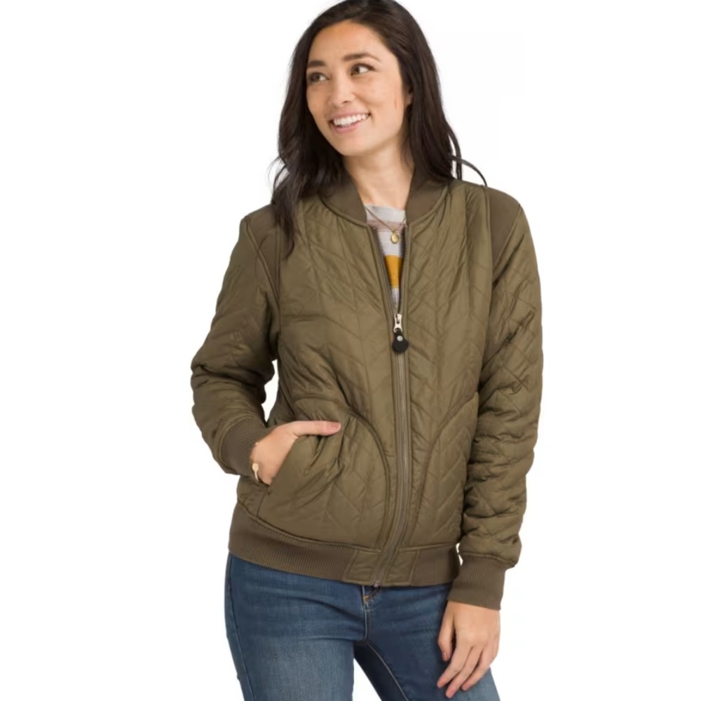 PrAna Diva Varsity Jacket